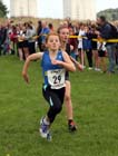 The under-11s girls winner.